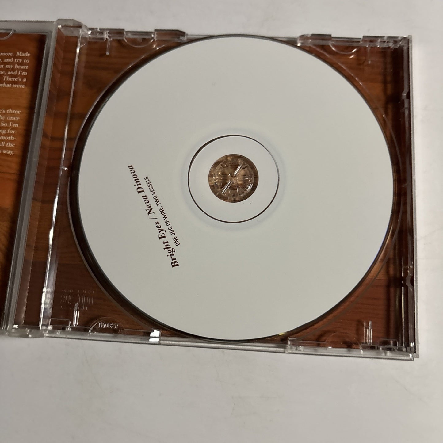 Bright Eyes, Neva Dinova – One Jug Of Wine, Two Vessels (CD, 2004) UK SCE 60