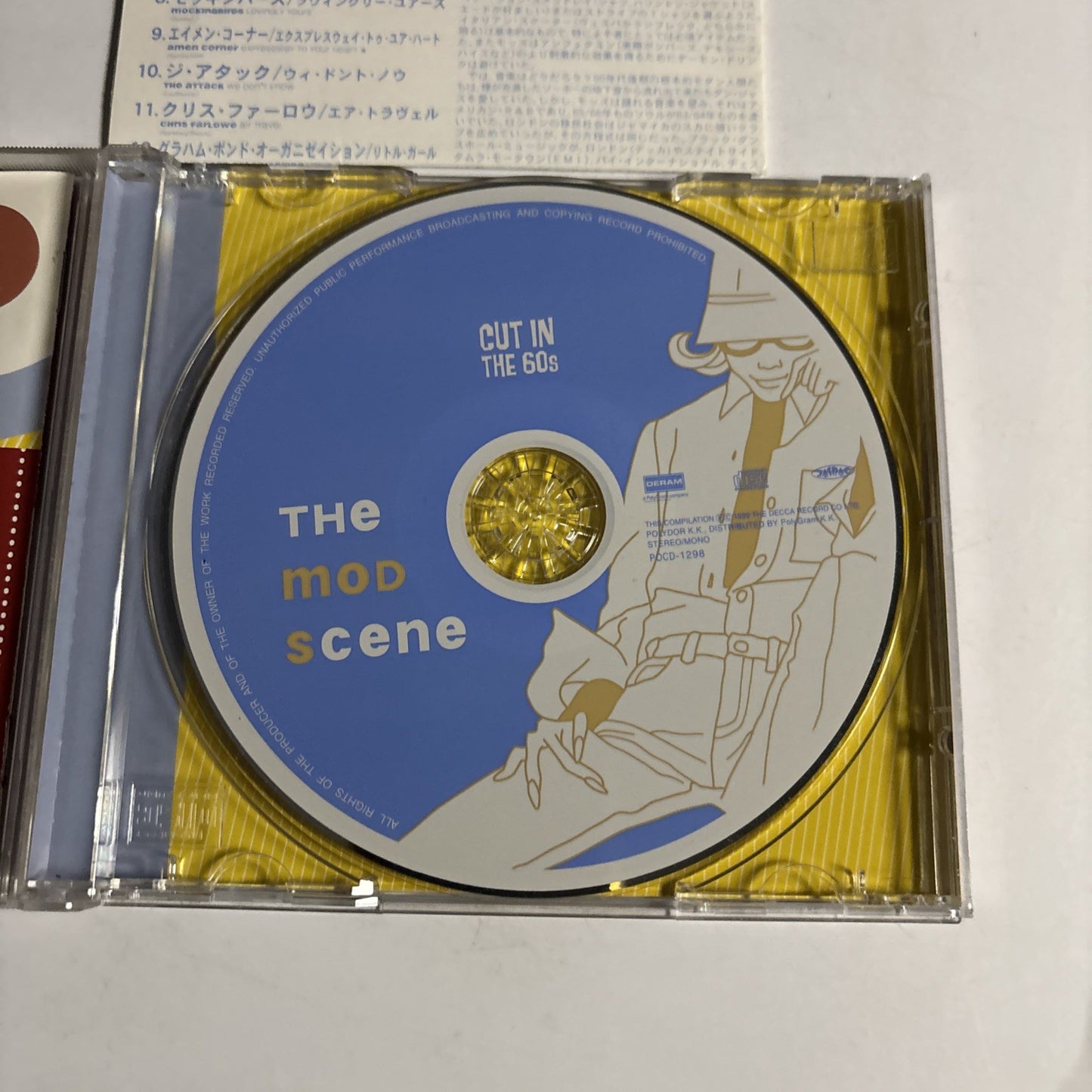 Various – The Mod Scene (CD, 1999) Japan POCD 1298