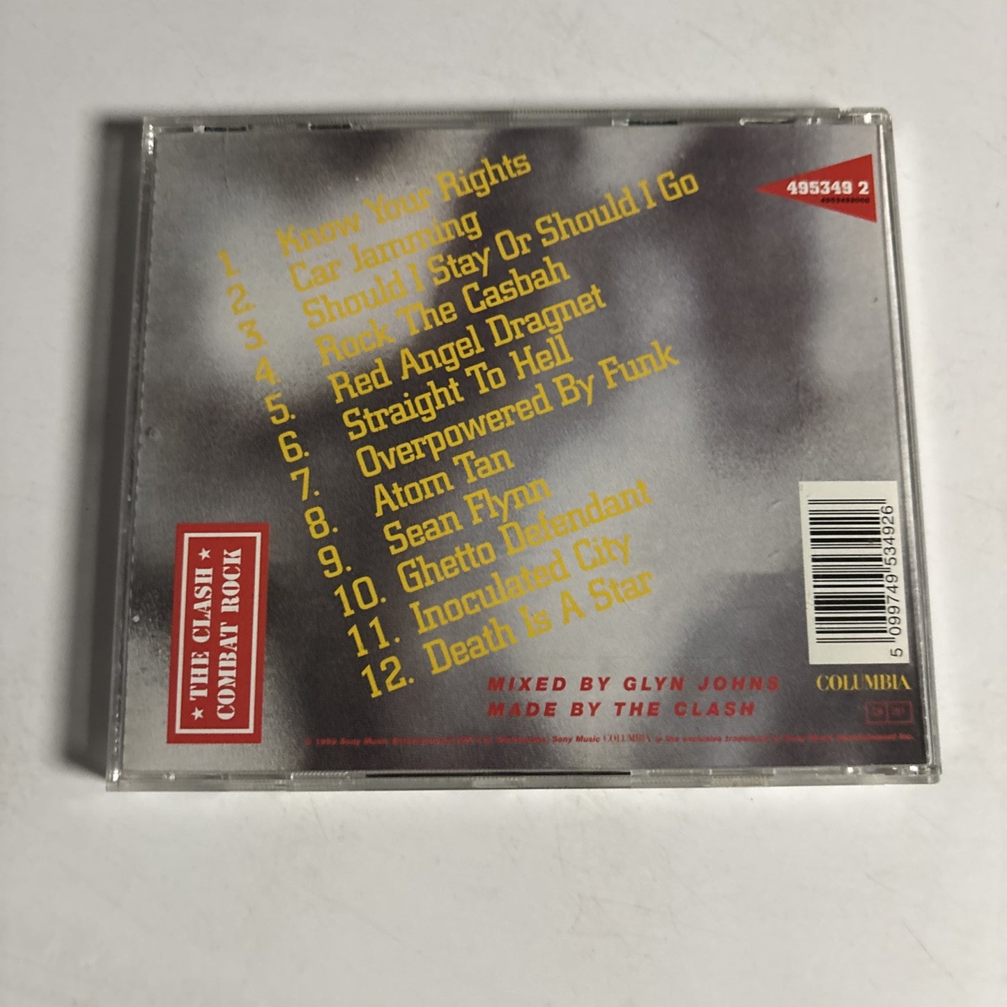 The Clash – Combat Rock (CD, 1999) Europe 495349 2