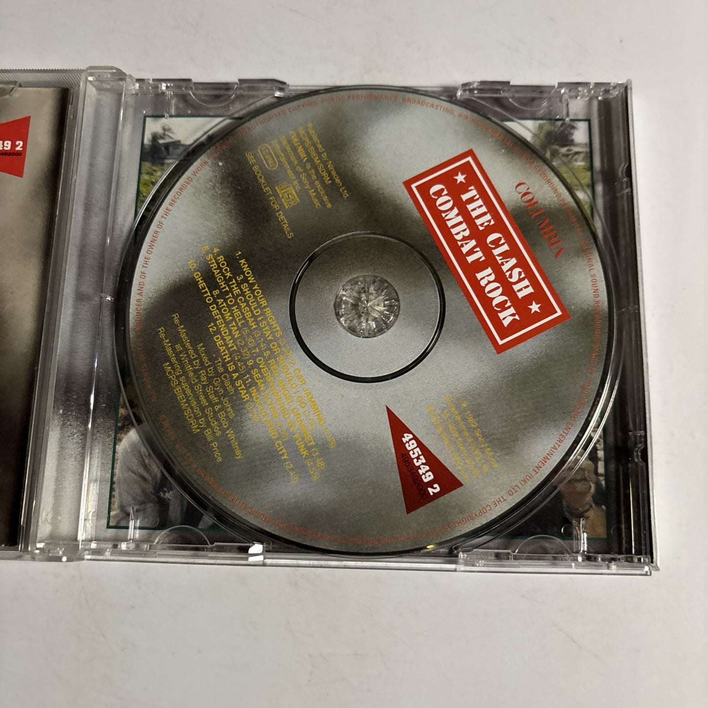 The Clash – Combat Rock (CD, 1999) Europe 495349 2