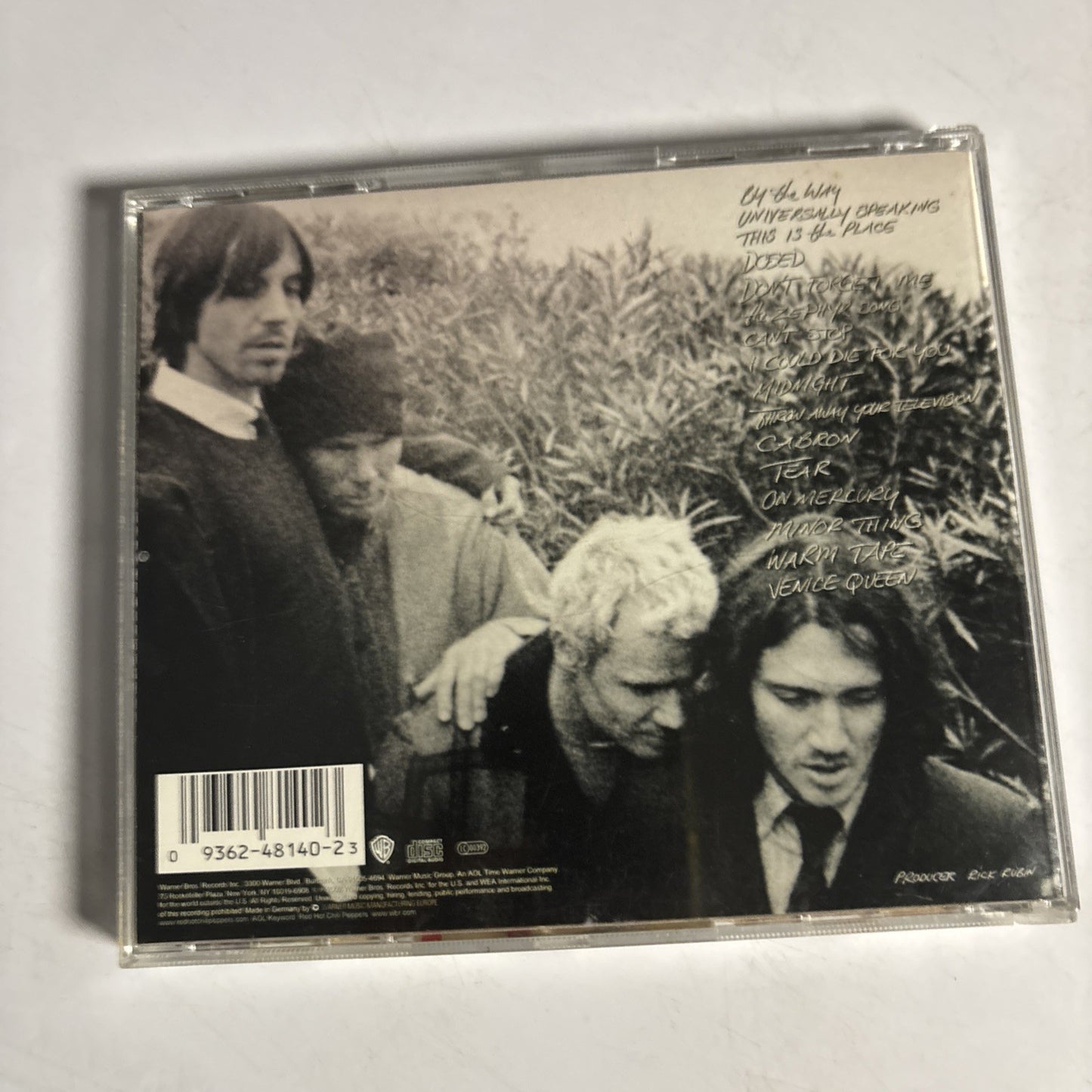 Red Hot Chili Peppers – By The Way (CD, 2002) Germany 9 48140-2