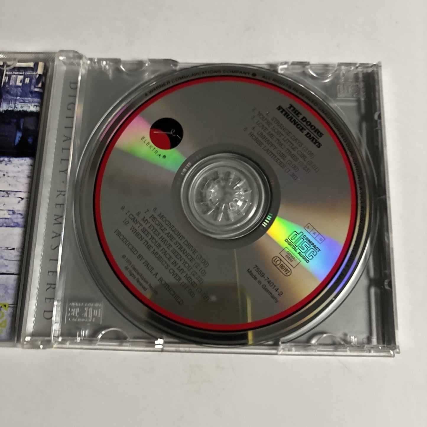 The Doors – Strange Days (CD, 2000) Europe 7559-74014-2