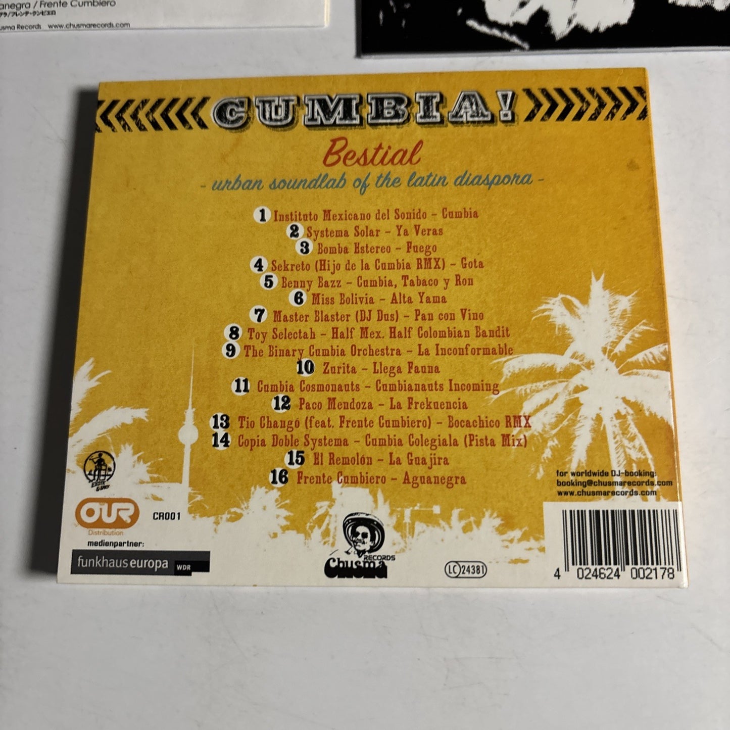 Various – Cumbia! Bestial (CD, 2010) Germany Digipak CR001