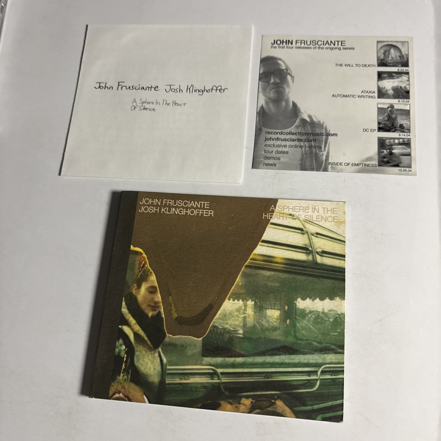 John Frusciante, Josh Klinghoffer – A Sphere In The Heart Of Silence (CD, 2004)