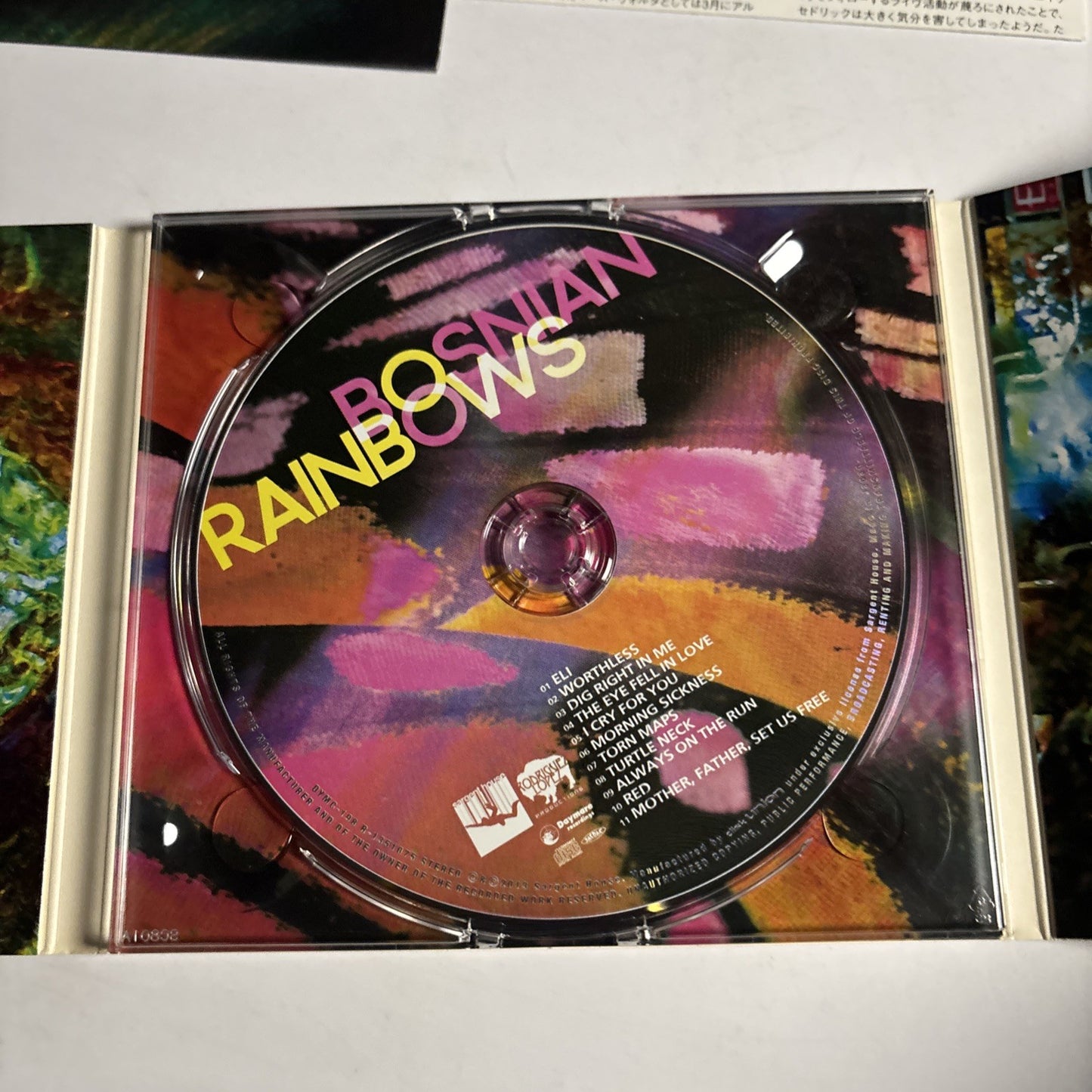 Bosnian Rainbows – Bosnian Rainbows (CD, 2013) Japan DYMC-198