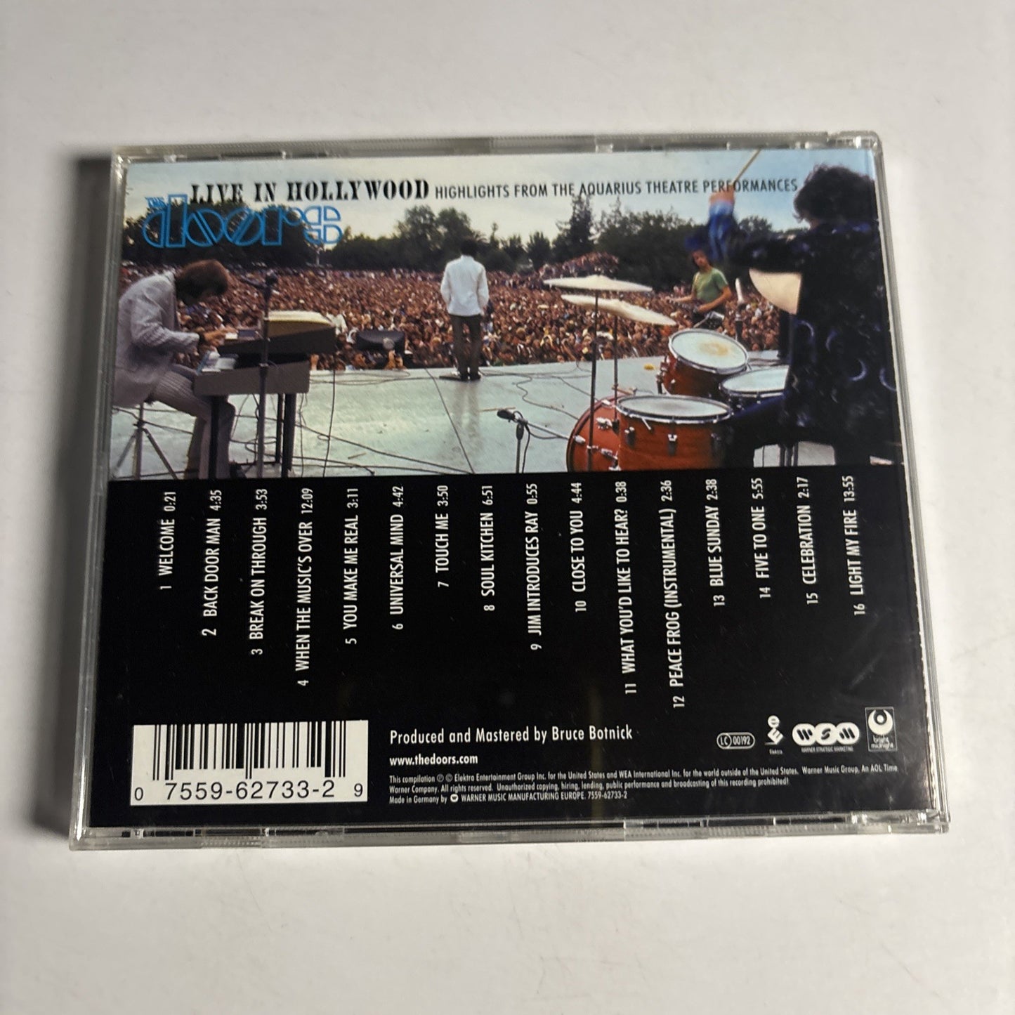 The Doors – Live In Hollywood Highlights From Aquarius Theatre Performances CD