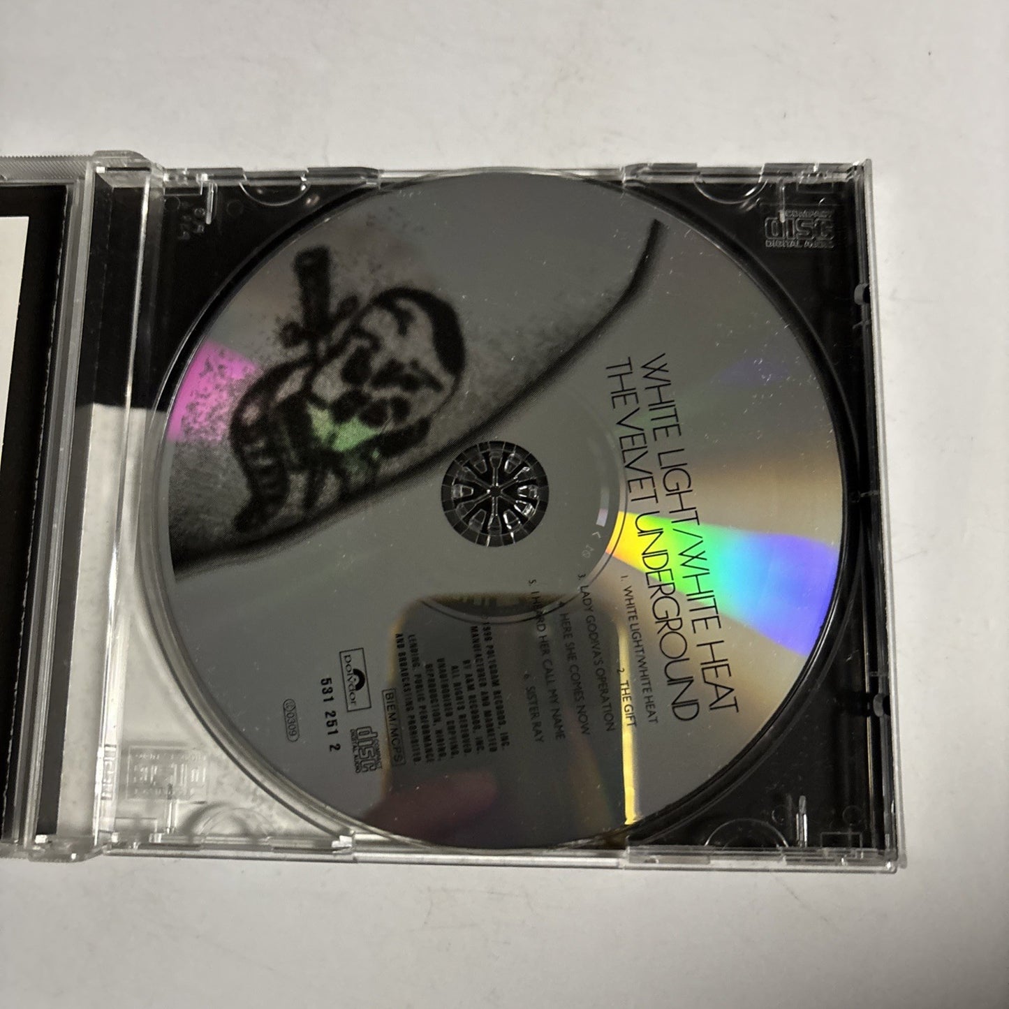 The Velvet Underground – White Light/White Heat (CD, 1996) US 31453 1251 2