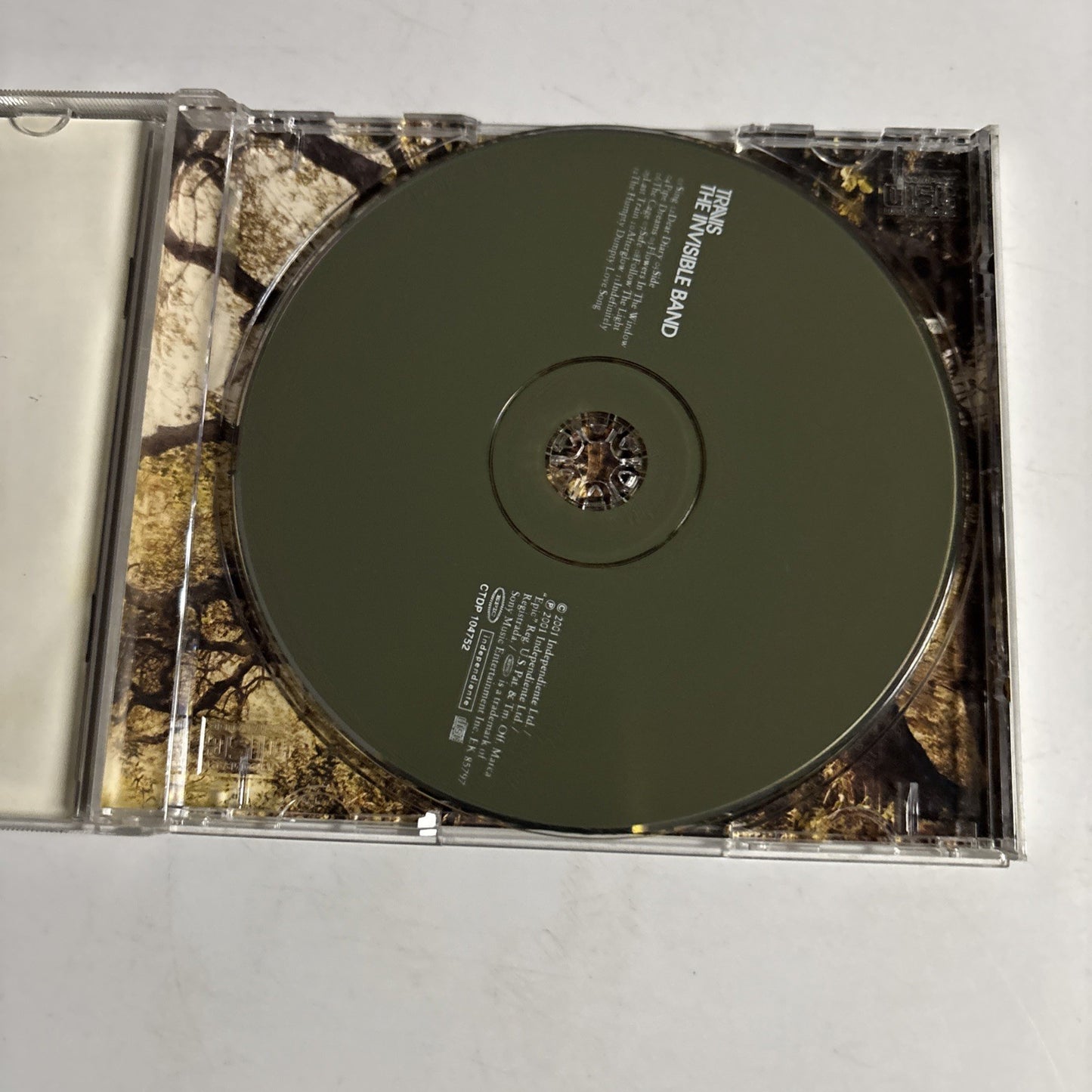 Travis – The Invisible Band (CD, 2001) US EK 85797