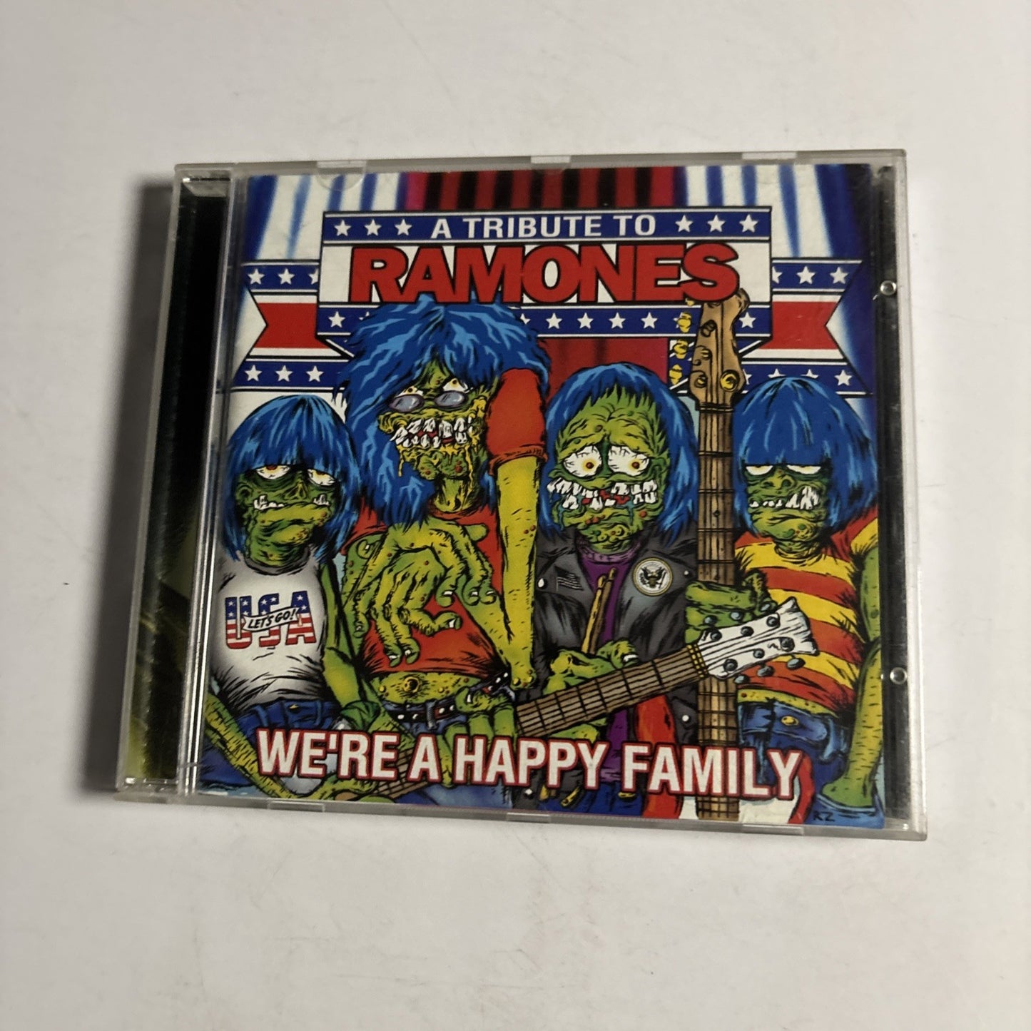 Various – We're A Happy Family - A Tribute To Ramones (CD, 2003) US CK 86352