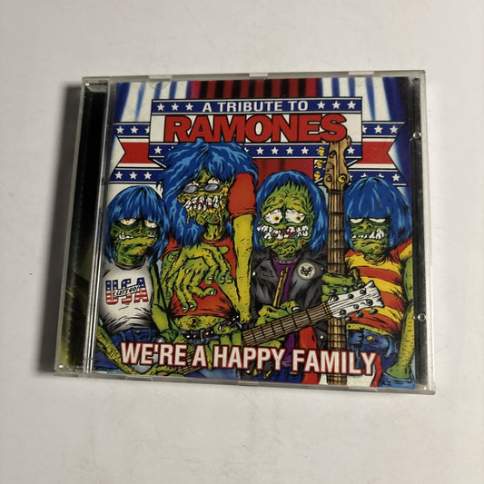 Various – We're A Happy Family - A Tribute To Ramones (CD, 2003) US CK 86352