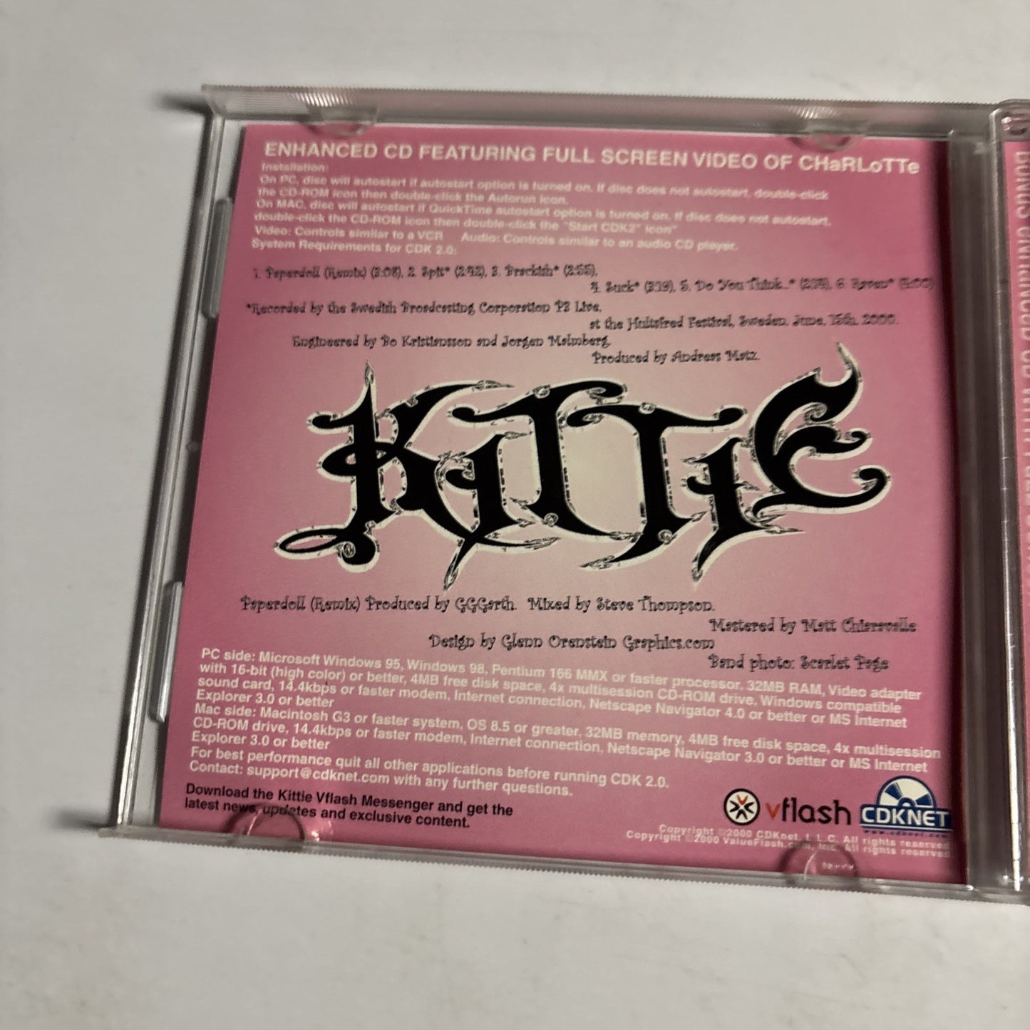 Kittie – Paperdoll EP (CD, 2000) US 751066-2