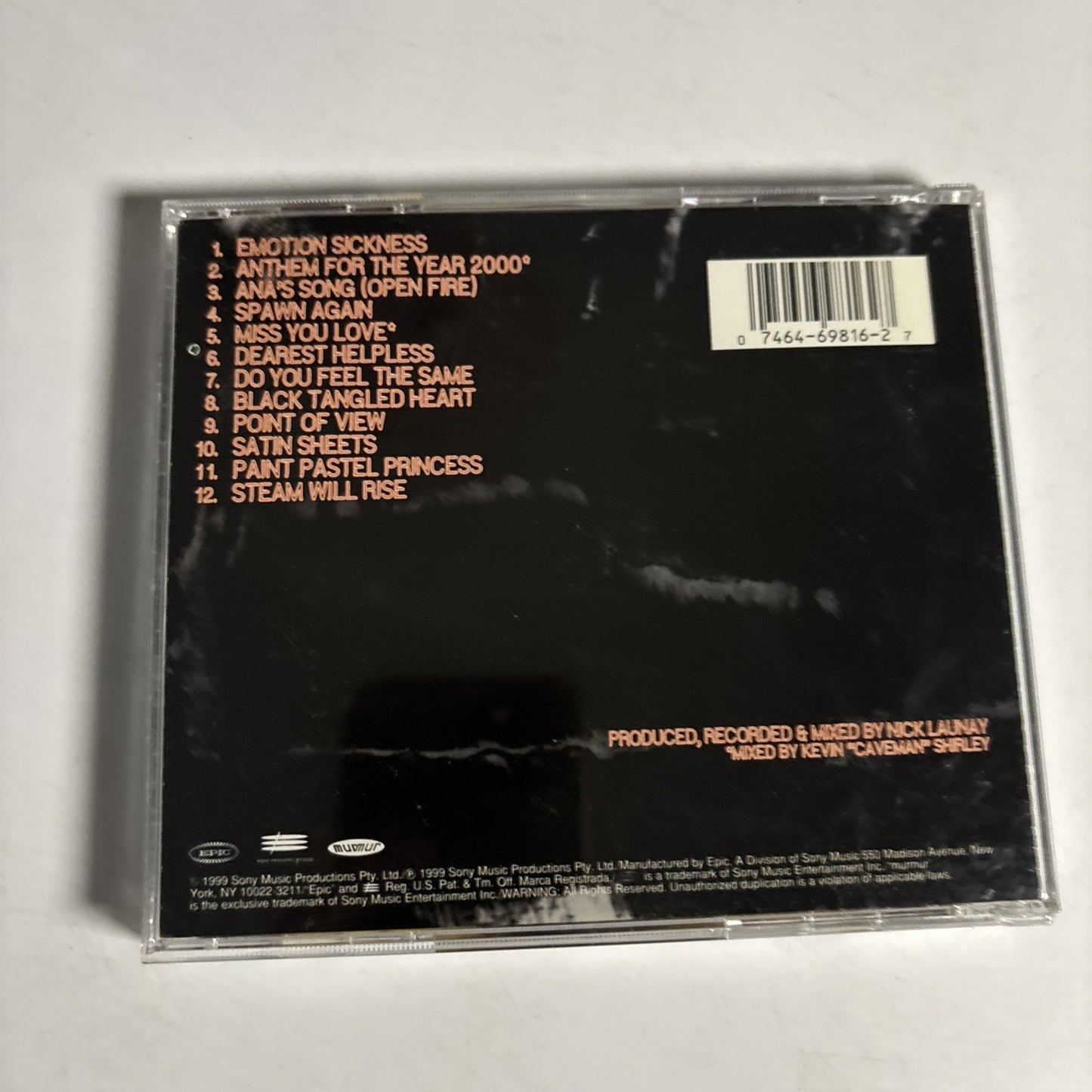 Silverchair – Neon Ballroom (CD, 1999) US EK 69816