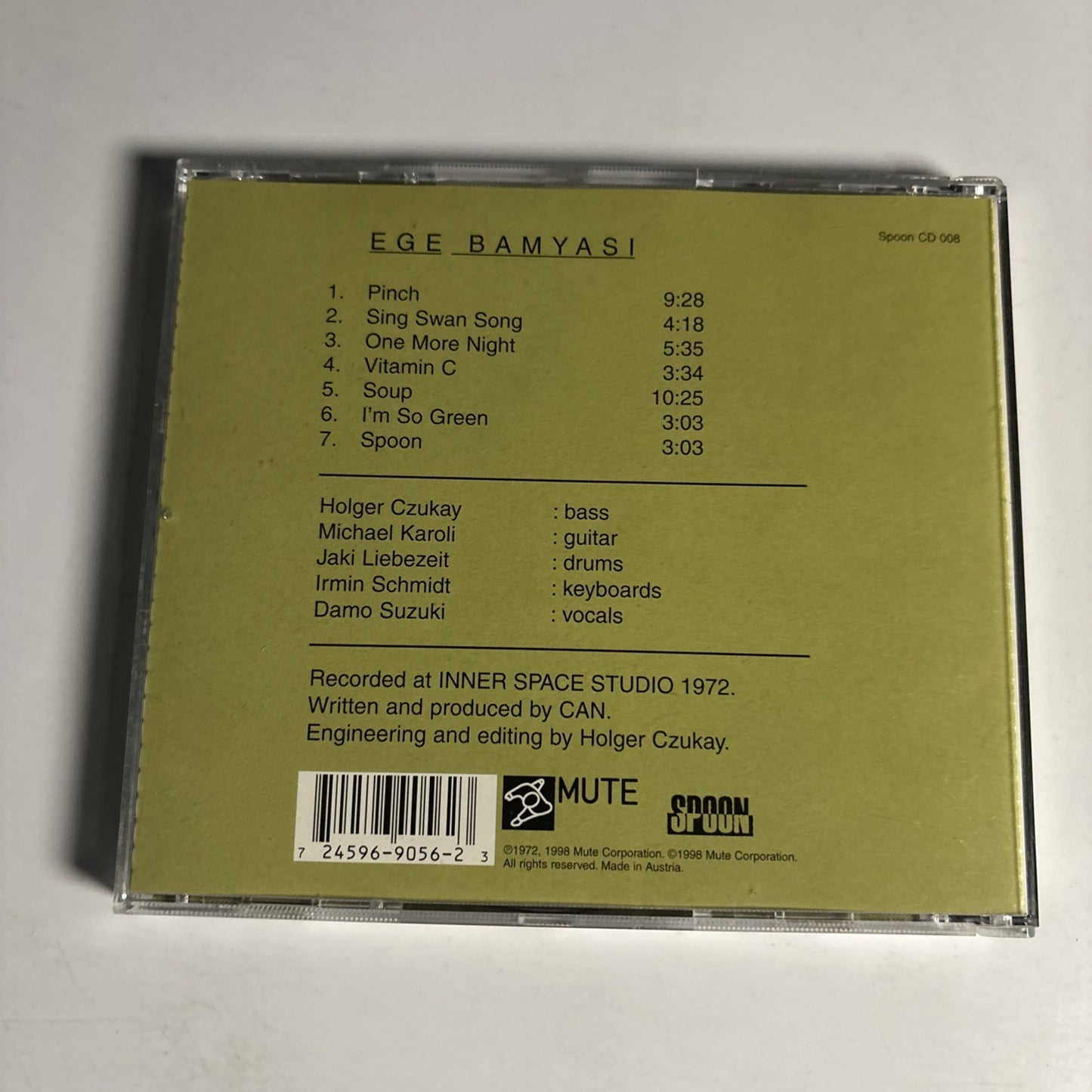 Can – Ege Bamyasi (CD, 1998) US 9056-2