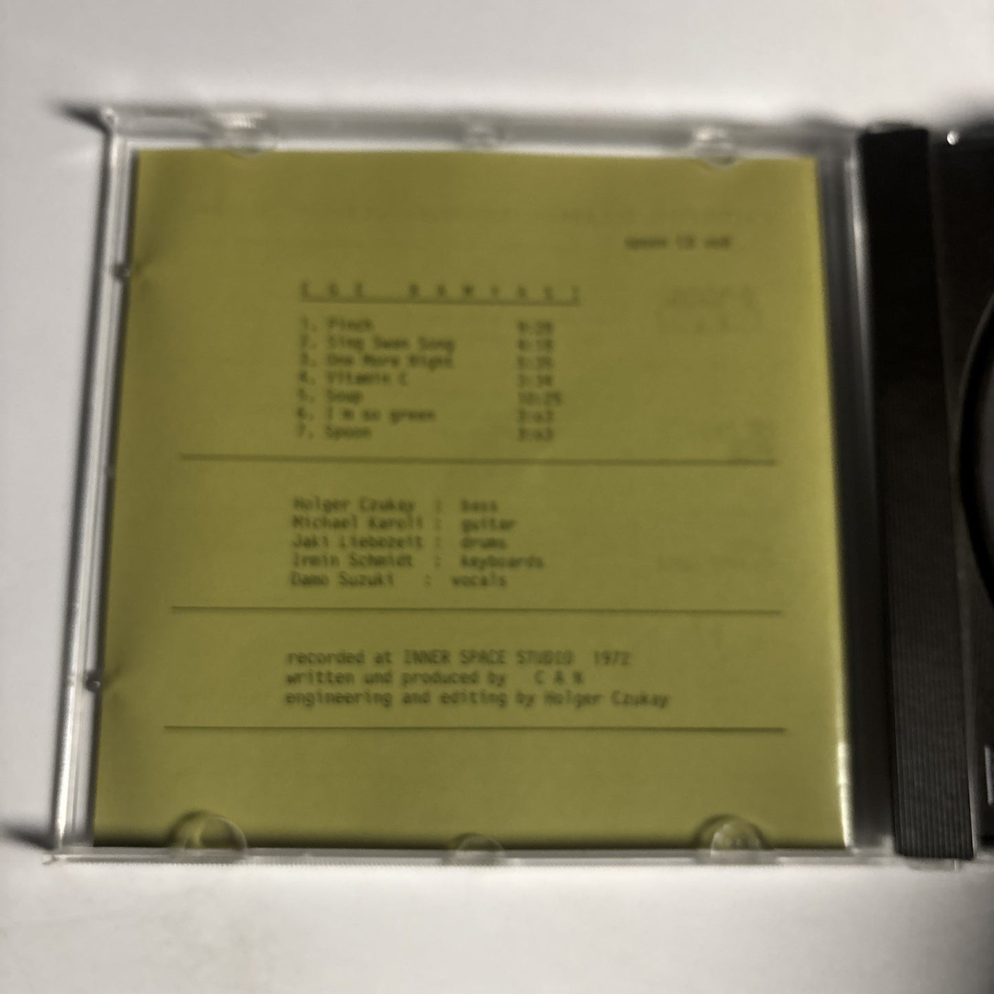 Can – Ege Bamyasi (CD, 1998) US 9056-2