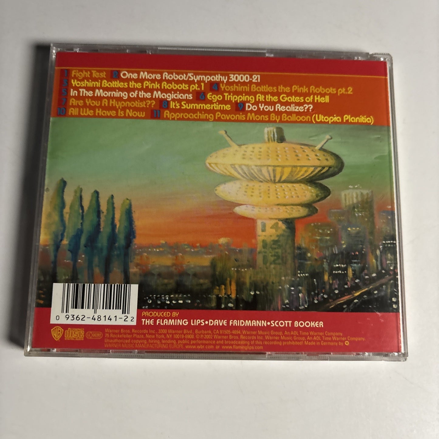 The Flaming Lips – Yoshimi Battles The Pink Robots (CD 2002) Europe 9362-48141-2