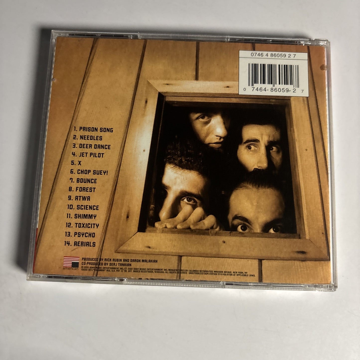 System Of A Down – Toxicity (CD, 2001) US 2-Disc CK 86059