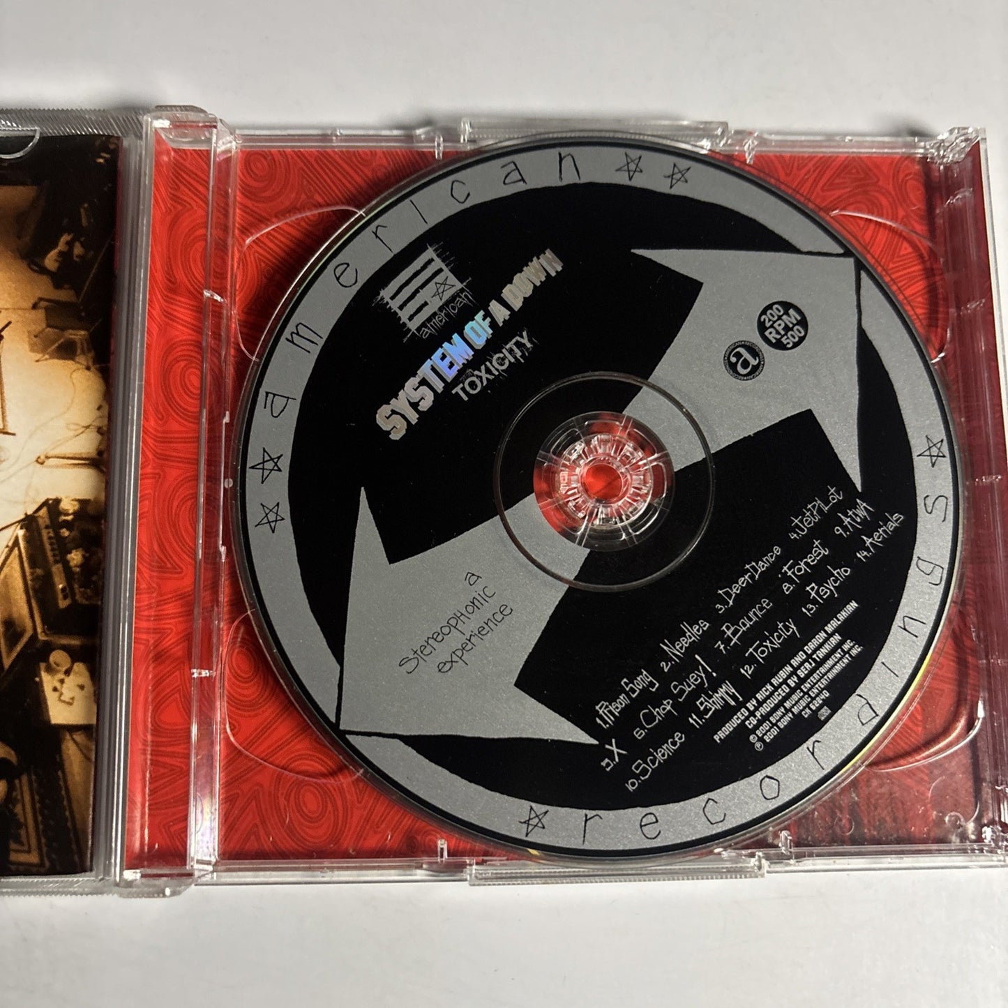 System Of A Down – Toxicity (CD, 2001) US 2-Disc CK 86059