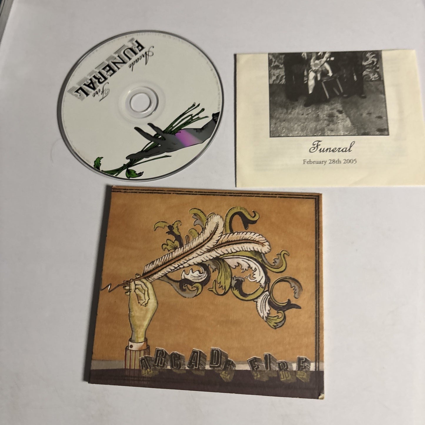 Arcade Fire – Funeral (CD, 2005) Europe RTRADCD219