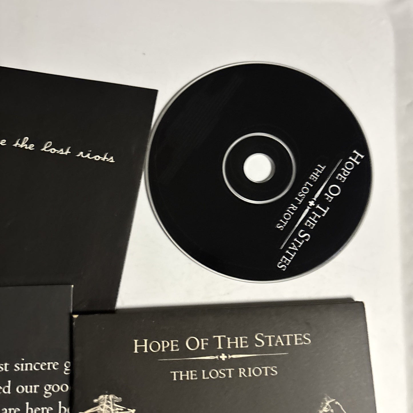 Hope Of The States – The Lost Riots (CD, 2004) UK Digipak 517264 2