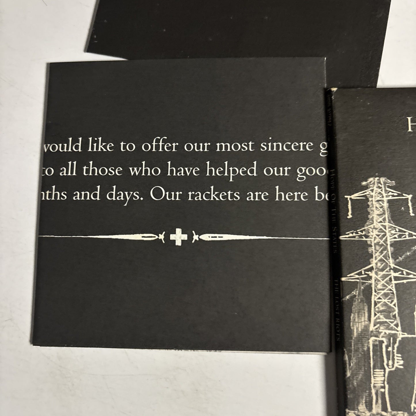 Hope Of The States – The Lost Riots (CD, 2004) UK Digipak 517264 2