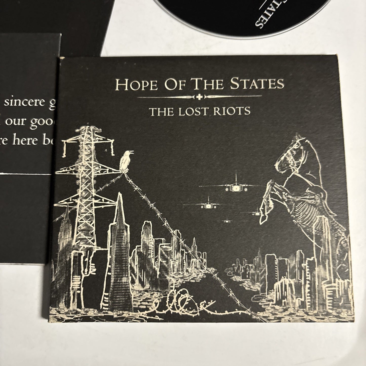 Hope Of The States – The Lost Riots (CD, 2004) UK Digipak 517264 2