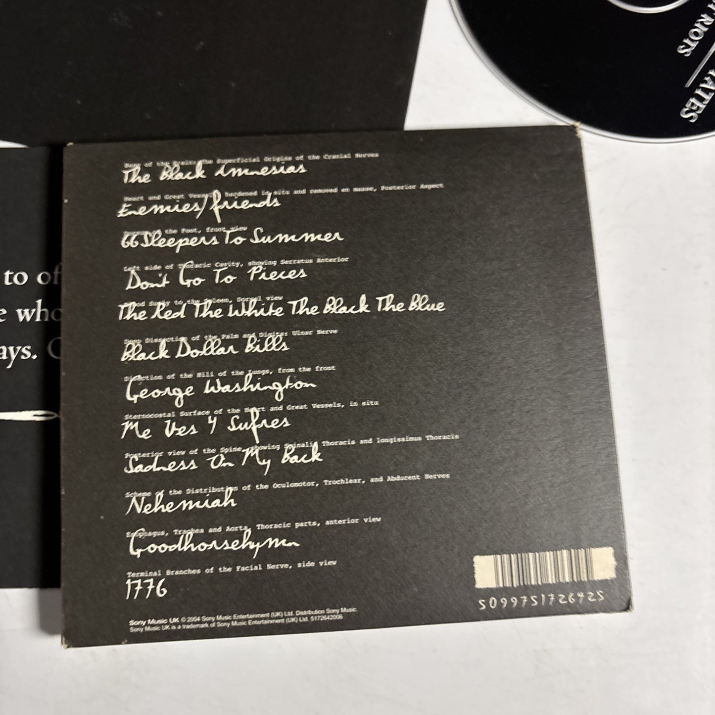 Hope Of The States – The Lost Riots (CD, 2004) UK Digipak 517264 2