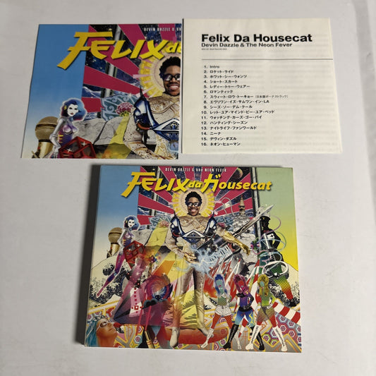 Felix Da Housecat – Devin Dazzle & The Neon Fever (CD 2004) Japan Digipak BRC-93