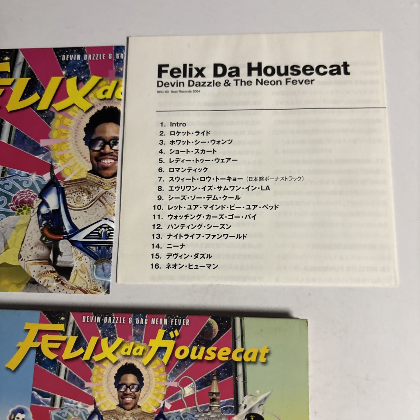 Felix Da Housecat – Devin Dazzle & The Neon Fever (CD 2004) Japan Digipak BRC-93