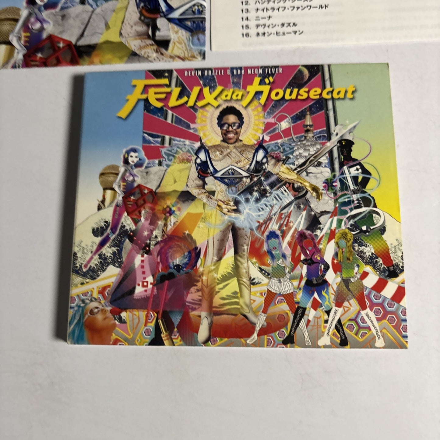 Felix Da Housecat – Devin Dazzle & The Neon Fever (CD 2004) Japan Digipak BRC-93