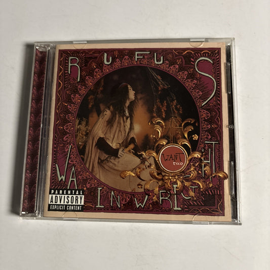 Rufus Wainwright – Want Two (CD + DVD, 2004) US DVD B0003716-00