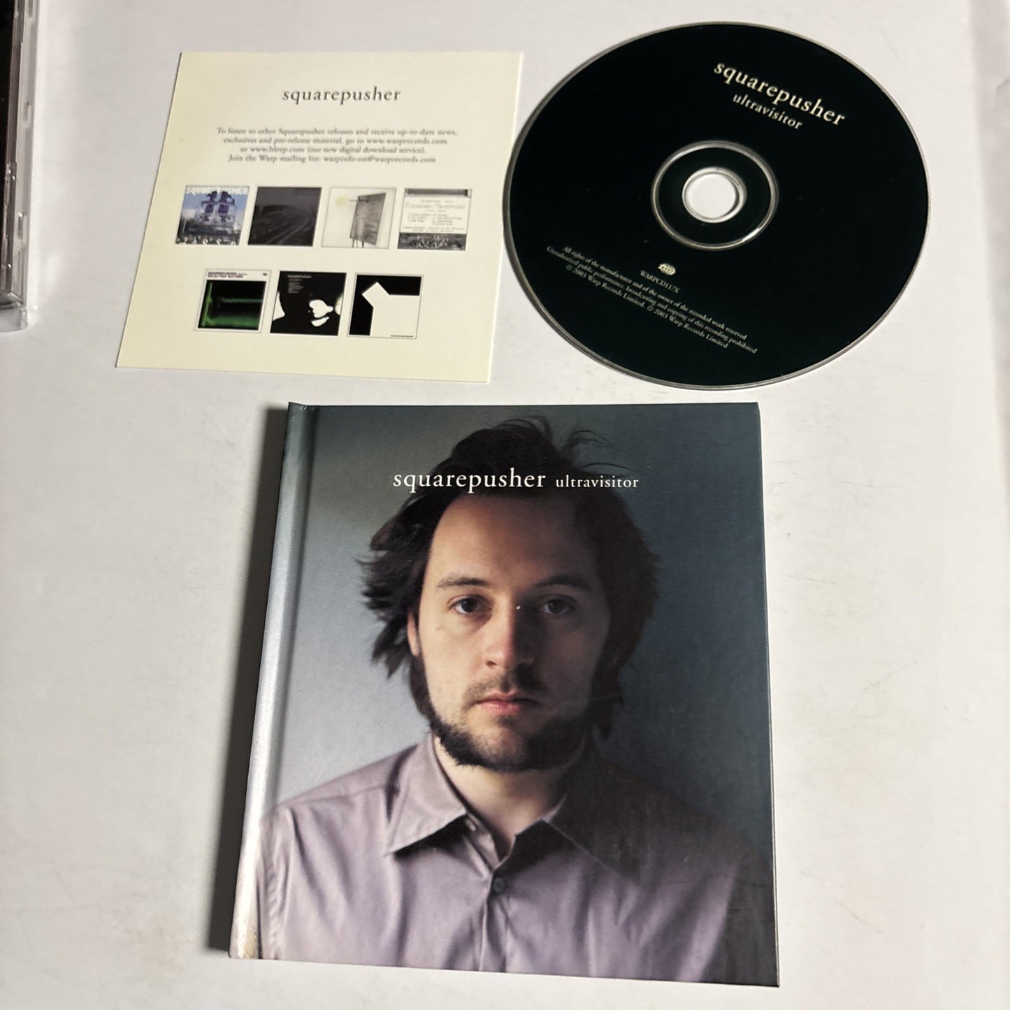 Squarepusher – Ultravisitor (CD, 2004) UK Booklet WARPCD117X