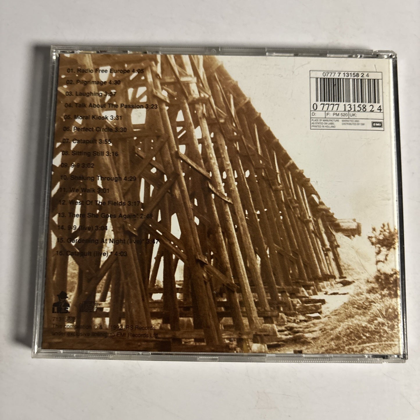 R.E.M. – Murmur (CD, 1992) Europe 0777 7 13158 2 4