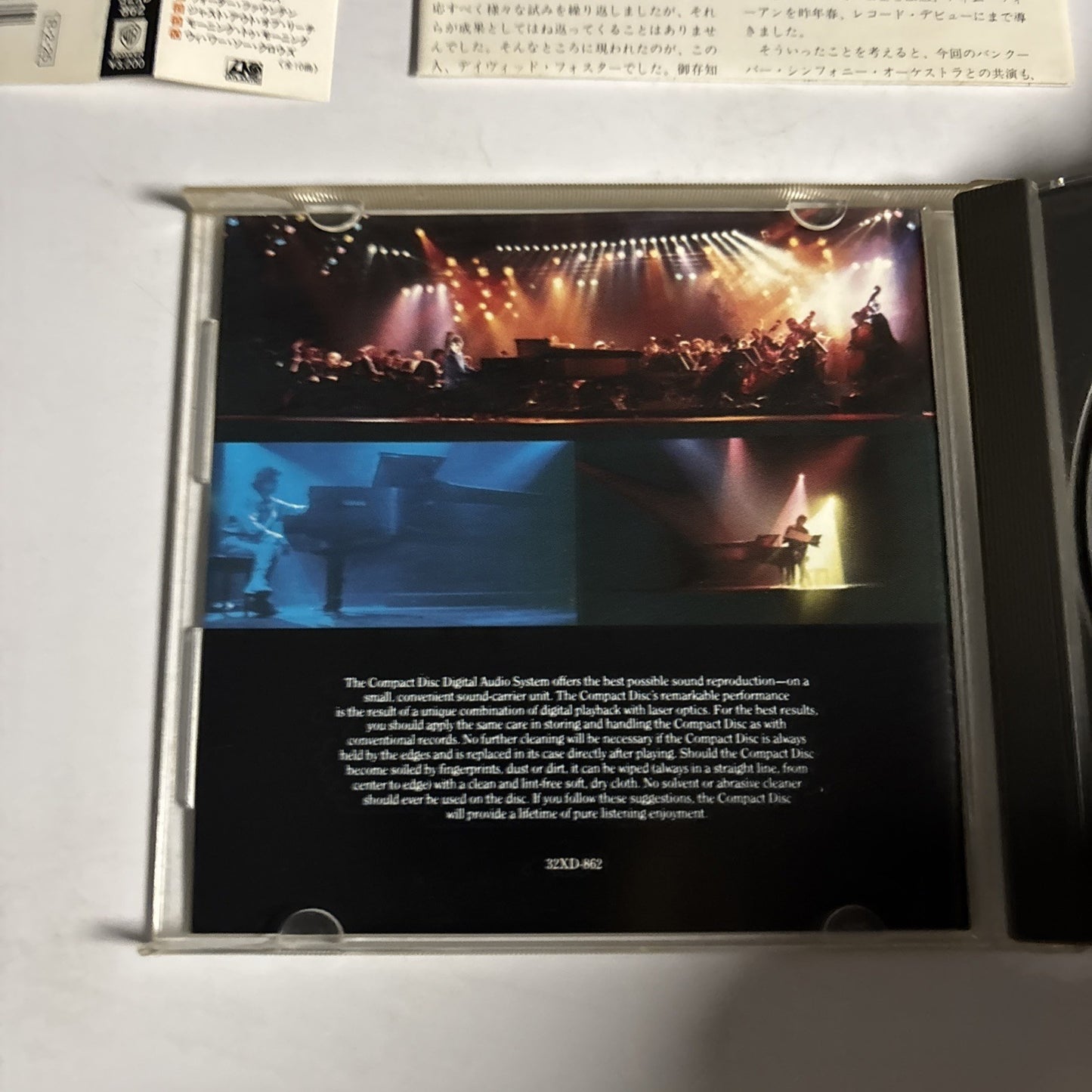 David Foster – The Symphony Sessions (CD, 1988) Japan obi 32XD-862