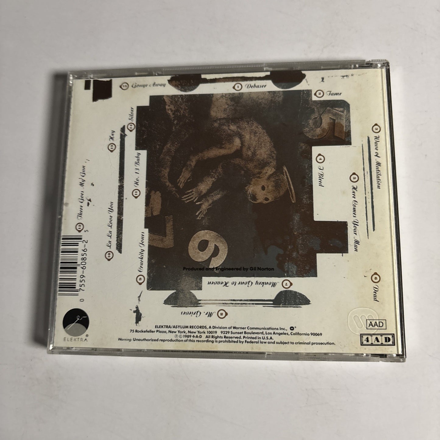 Pixies – Doolittle (CD, 1989) US 9 60856-2