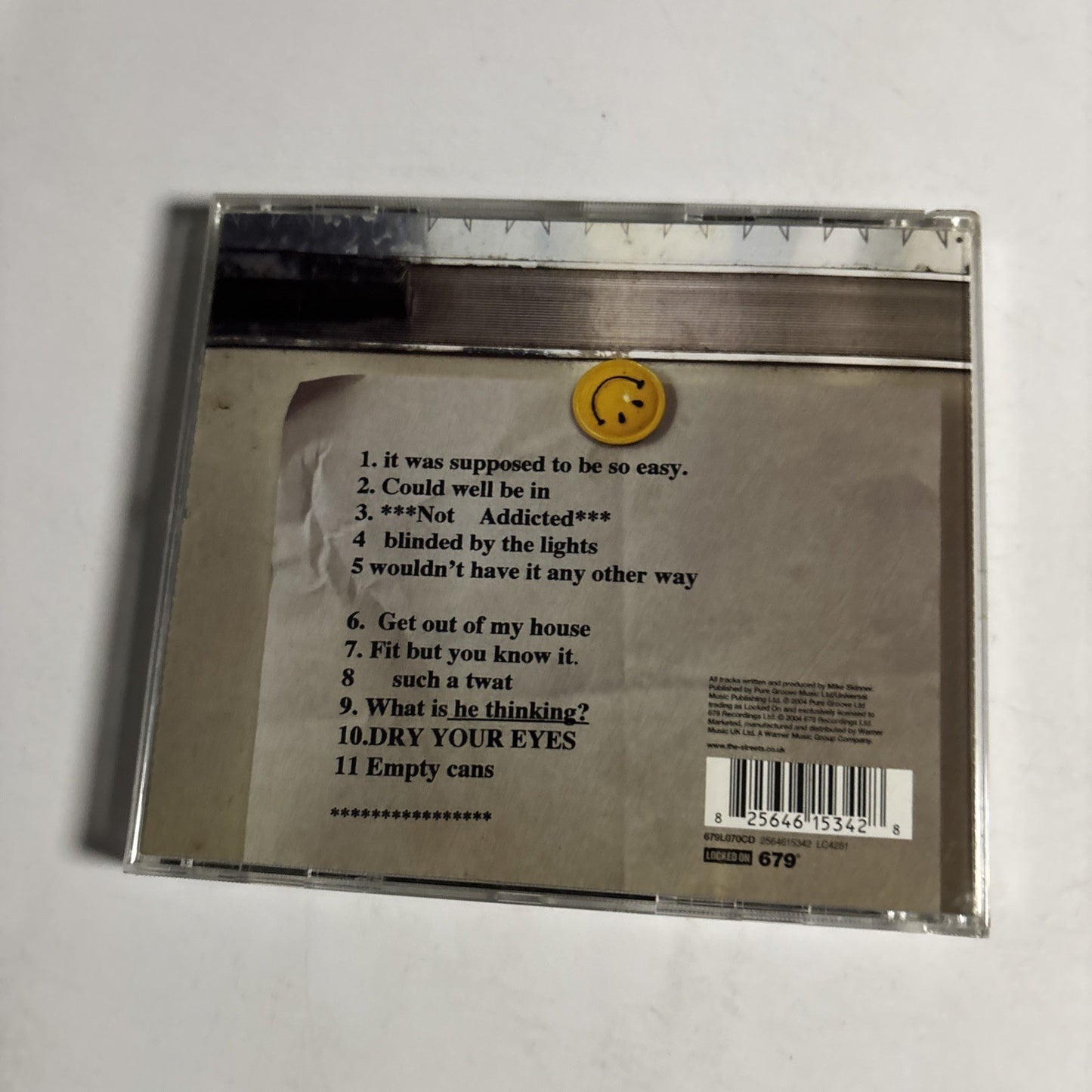 The Streets – A Grand Don't Come For Free (CD, 2004) Europe 679L070CD