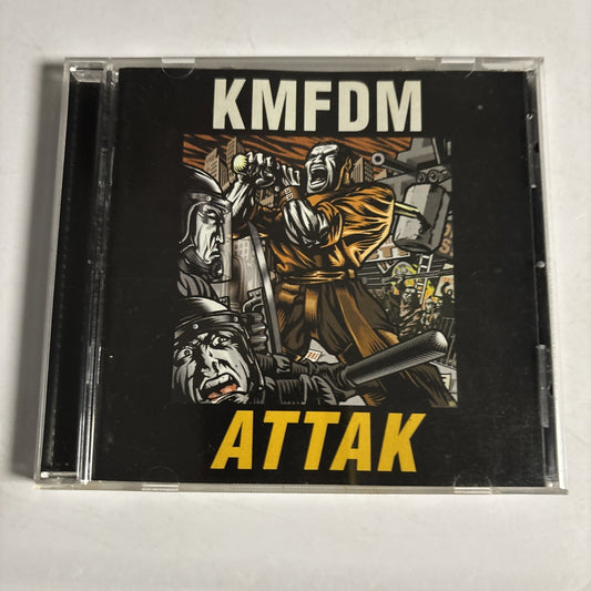 KMFDM – Attak (CD, 2002) US MET235