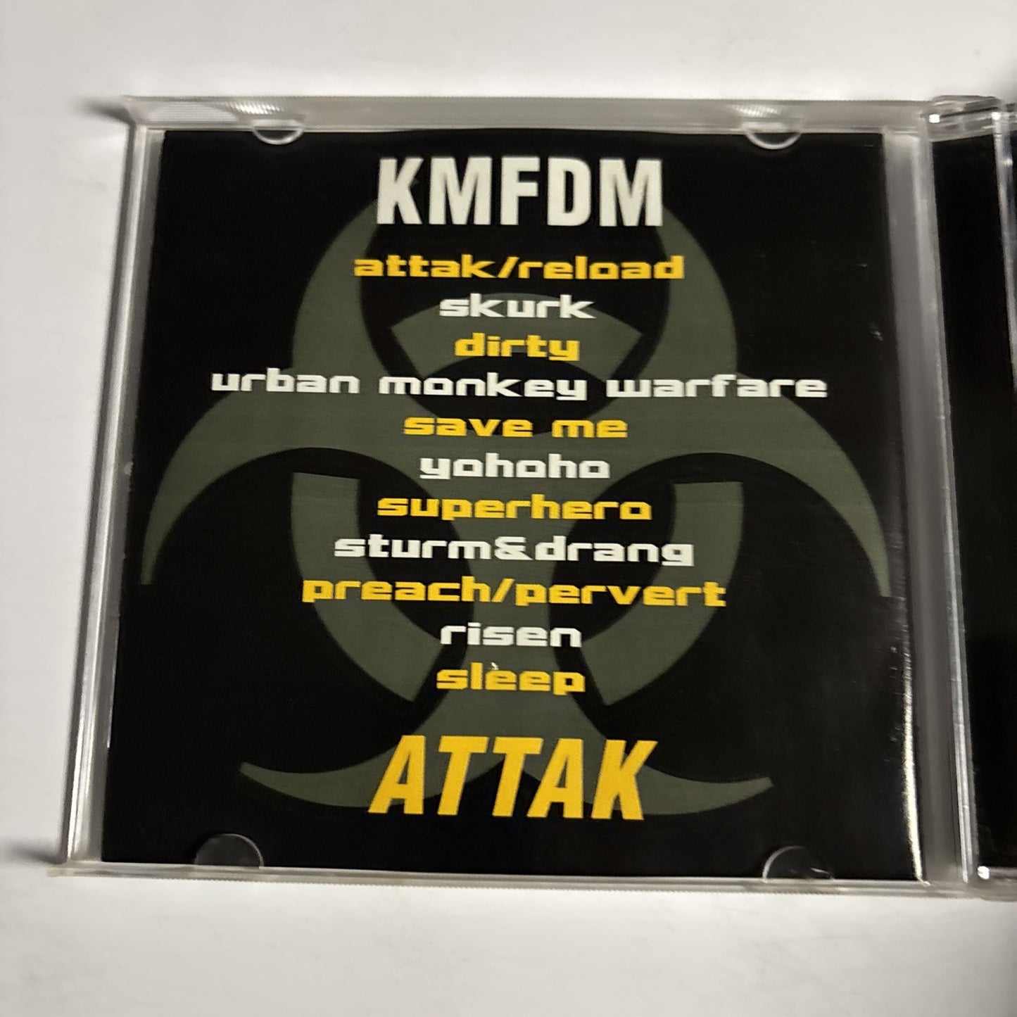 KMFDM – Attak (CD, 2002) US MET235
