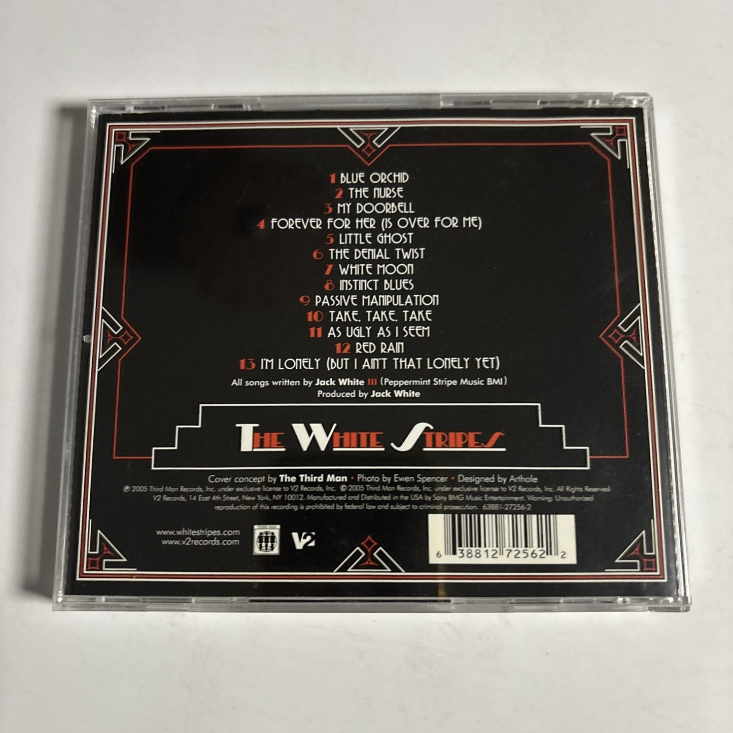 The White Stripes – Get Behind Me Satan (CD, 2005) US 63881-27256-2