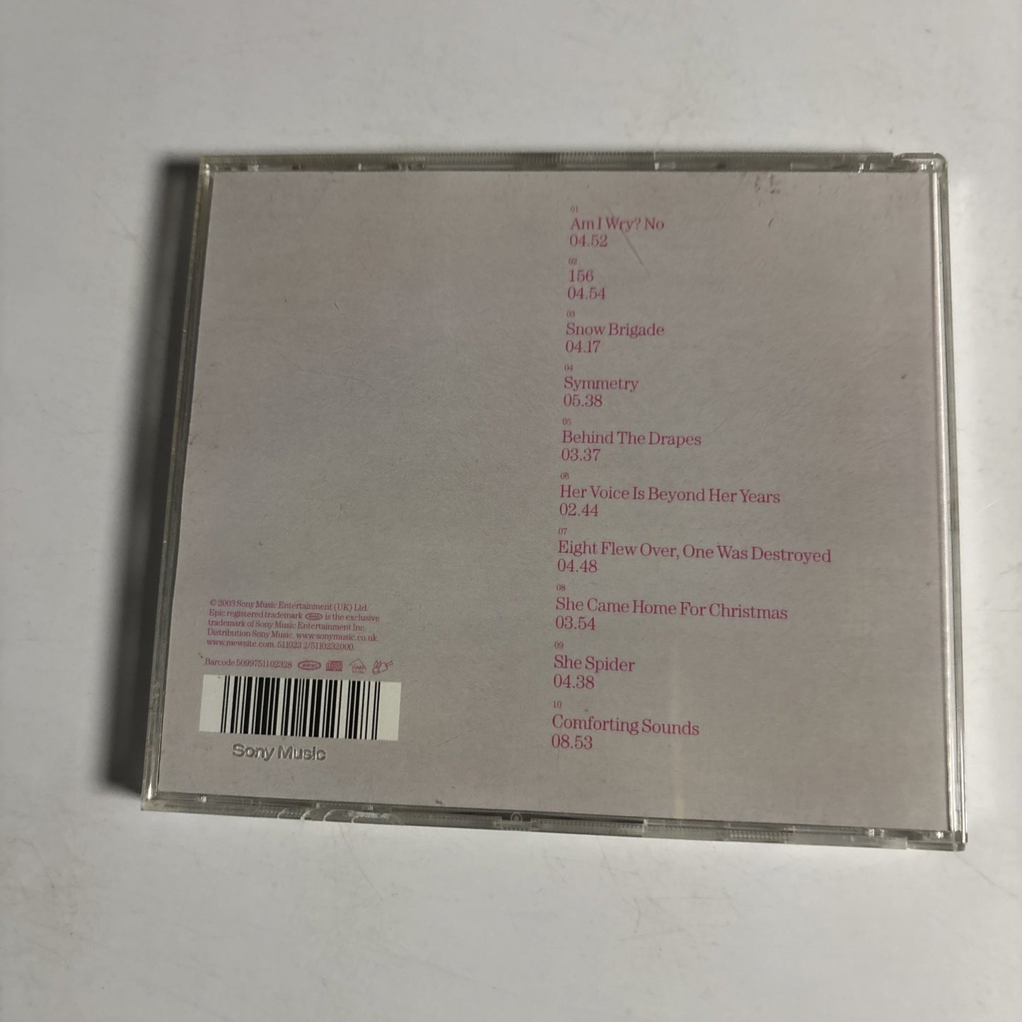 Mew – Frengers (CD, 2003) UK & Europe 511023 2