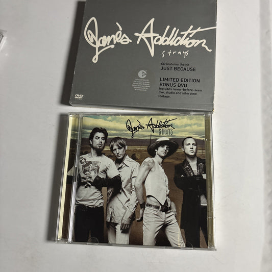 Jane's Addiction – Strays (CD + DVD, 2003) Europe DVD 7243 5 92200 0 0