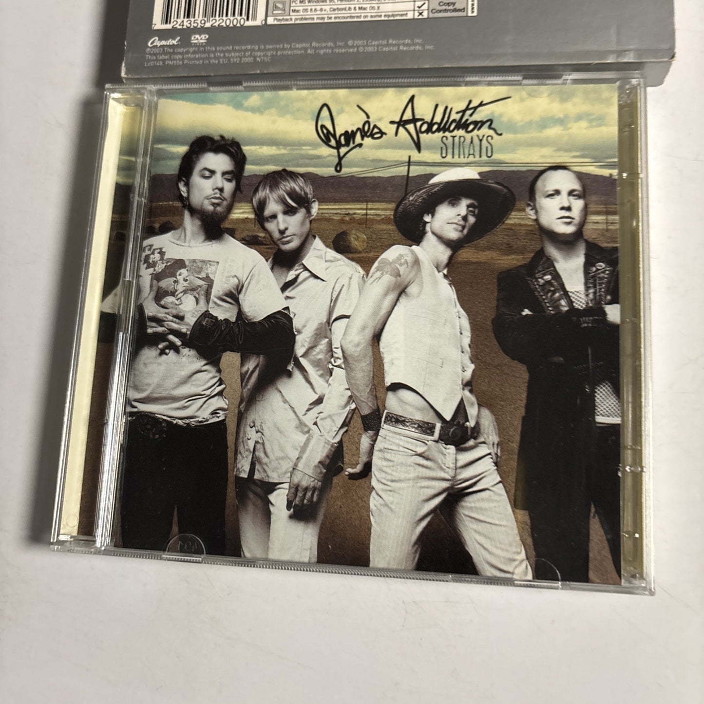 Jane's Addiction – Strays (CD + DVD, 2003) Europe DVD 7243 5 92200 0 0
