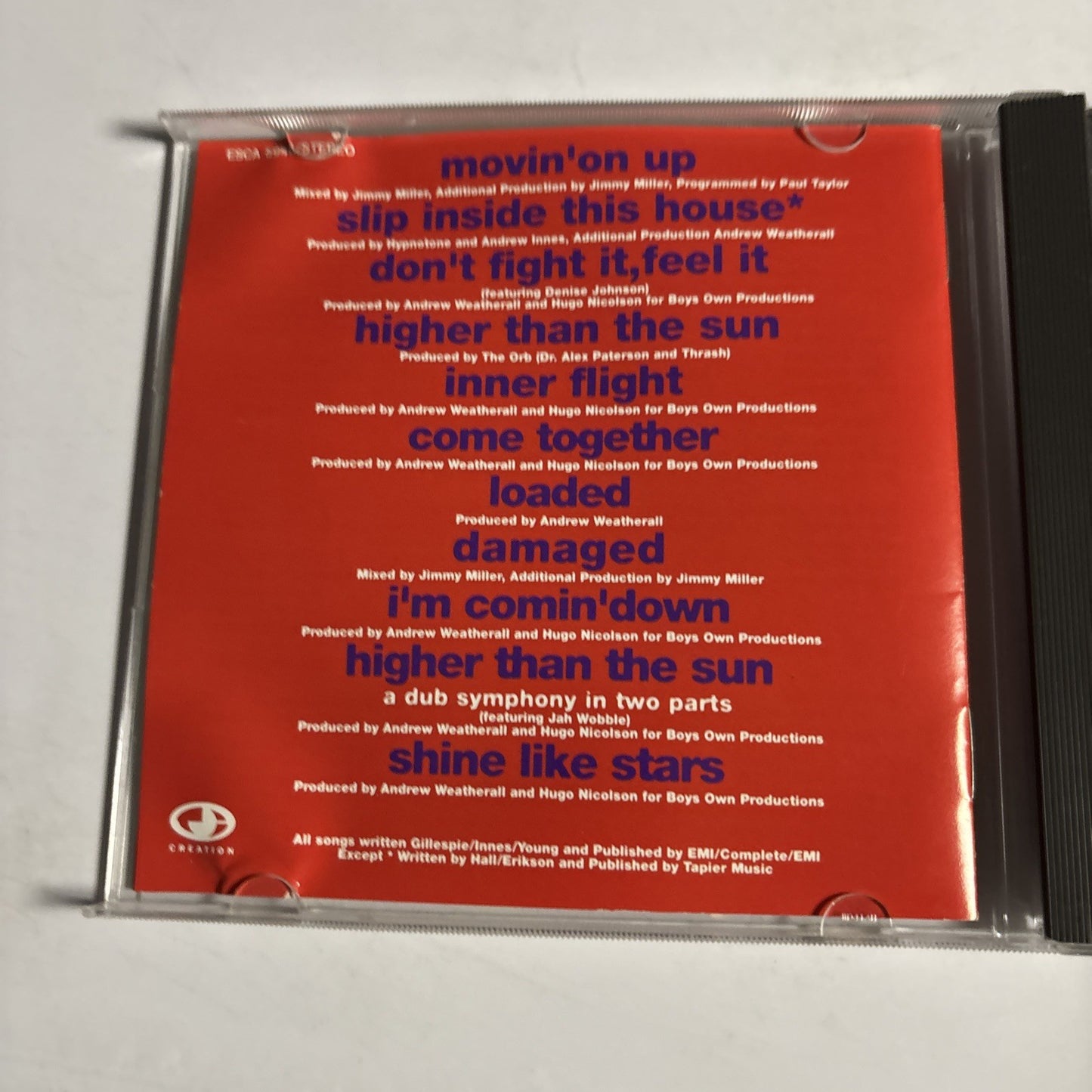 Primal Scream – Screamadelica (CD, 1994) Japan ESCA 5946