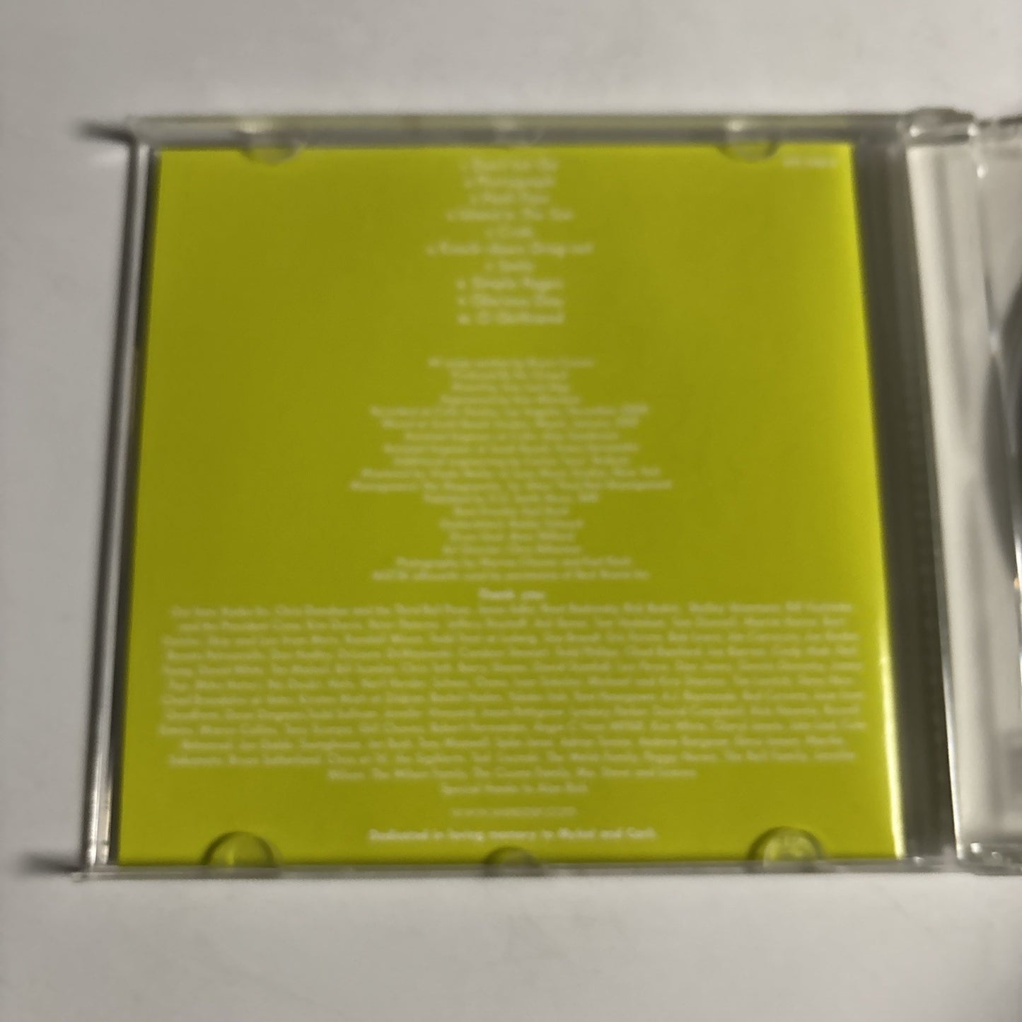 Weezer – Weezer (CD, 2001)  Europe 493 045-2