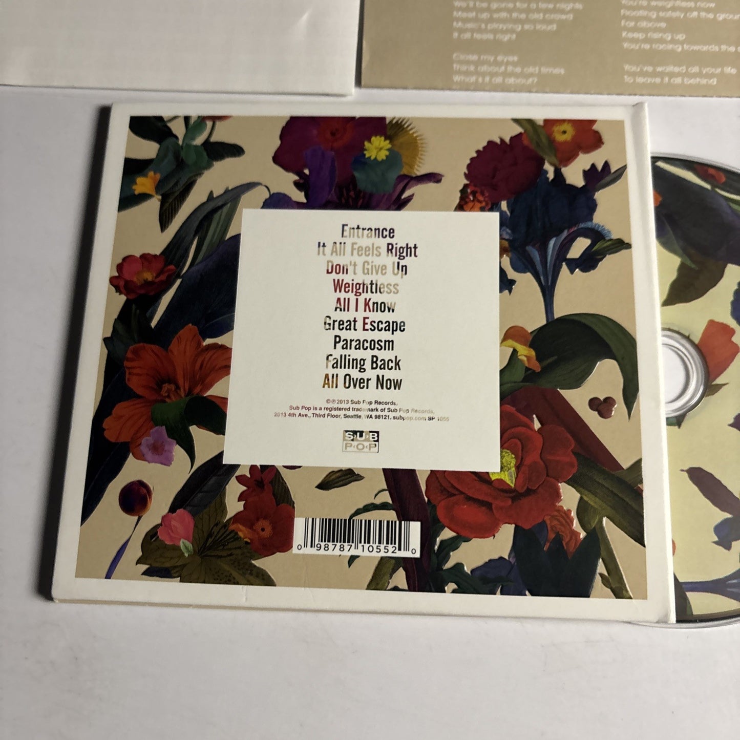 Washed Out – Paracosm (CD, 2013) US SP 1055