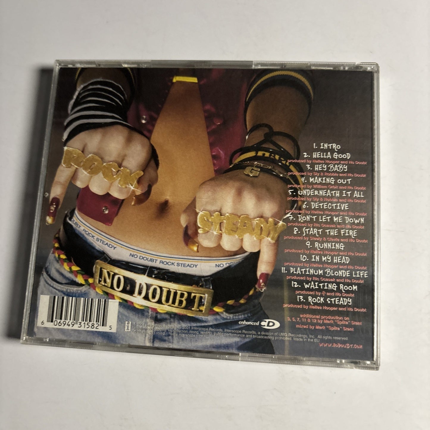 No Doubt – Rock Steady (CD, 2001) Europe 493 158-2