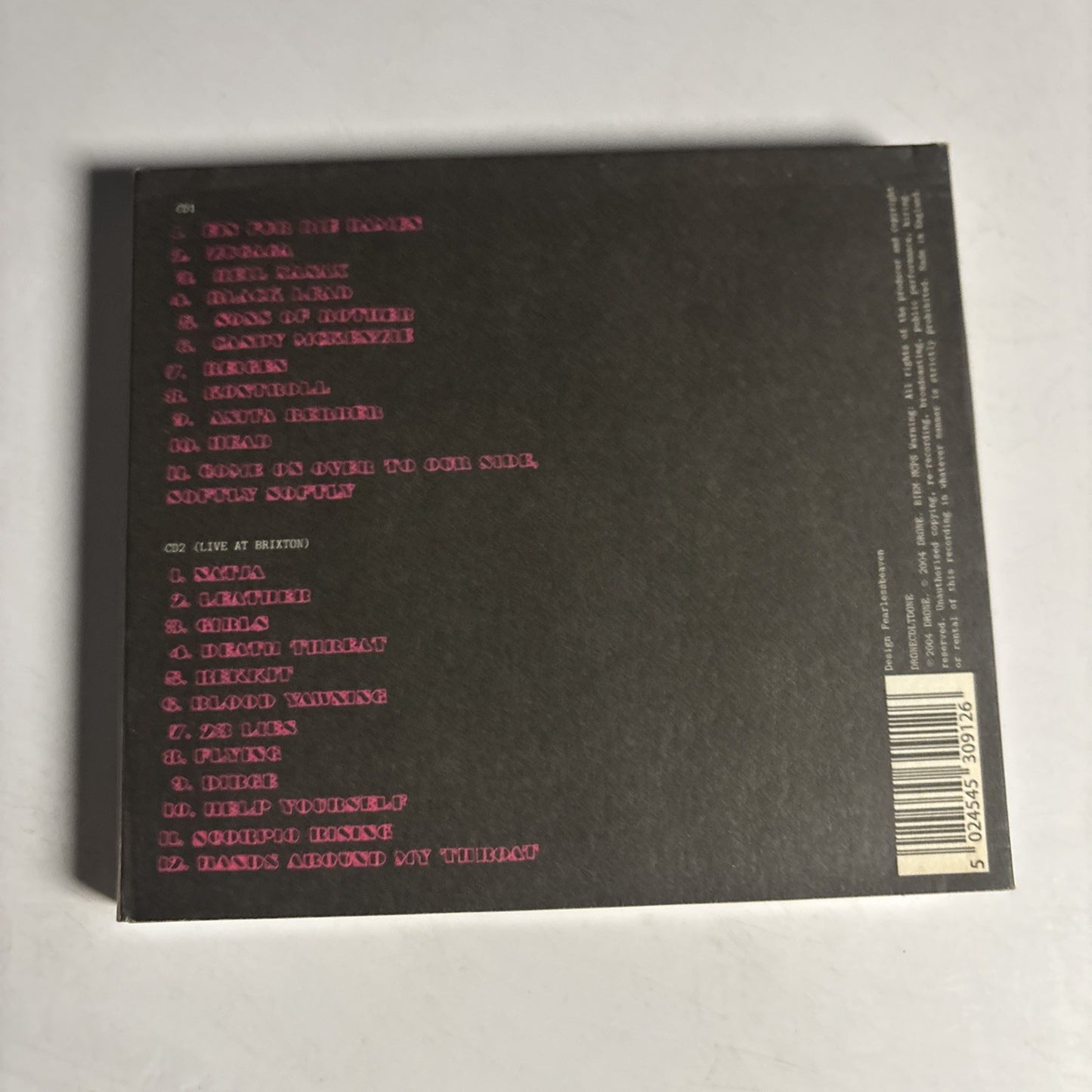 Death In Vegas – Satan's Circus (CD, 2004) UK 2 Disc Digipak DRONECDLTDONE