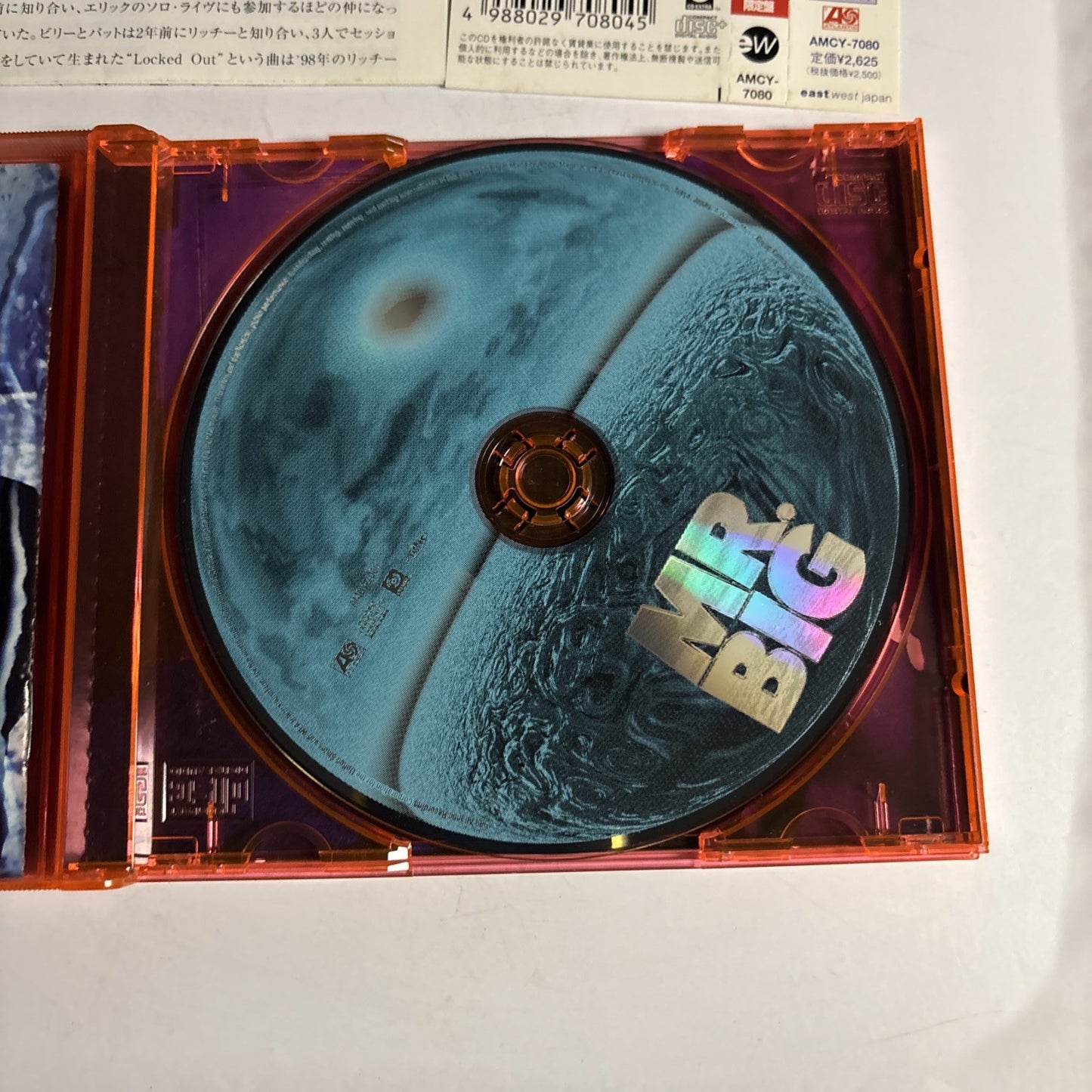 Mr. Big – Get Over It (CD, 1999) Japan Limited Edition, Obi AMCY-7080