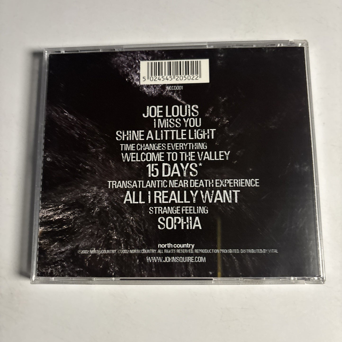 John Squire – Time Changes Everything (CD, 2002) UK NCCD001