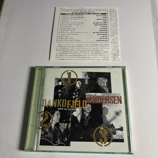 Danko Fjeld Andersen – Ridin' On The Blinds (CD, 1997) Japan VACK 1117