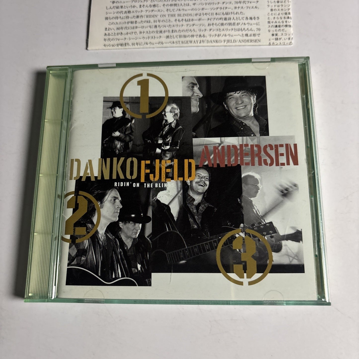 Danko Fjeld Andersen – Ridin' On The Blinds (CD, 1997) Japan VACK 1117